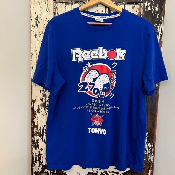 Reebok Classic men’s Tokyo T Shirt size XL. - Picture 1 of 10